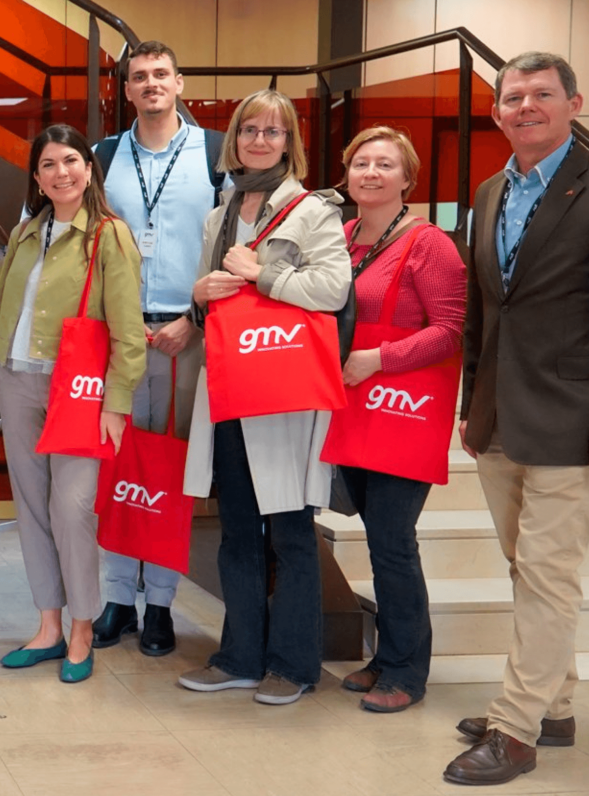 Image of GMV employees.